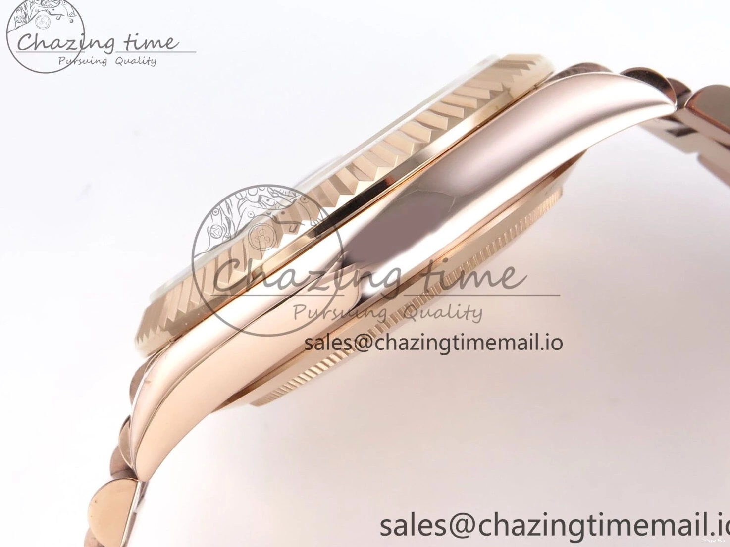 40 Date KF 1:1 (Gain Bracelet Brown Day on VR3255 228235 Edition Dial Weight) Crystal President RG Best 0107